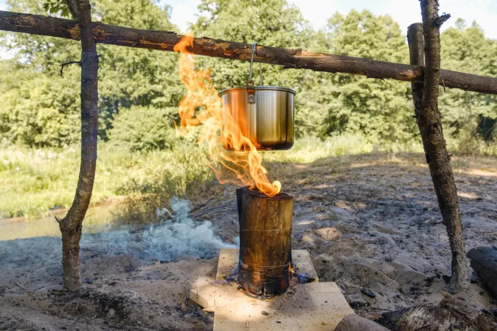 چگونه در طبیعت آتش روشن کنیم