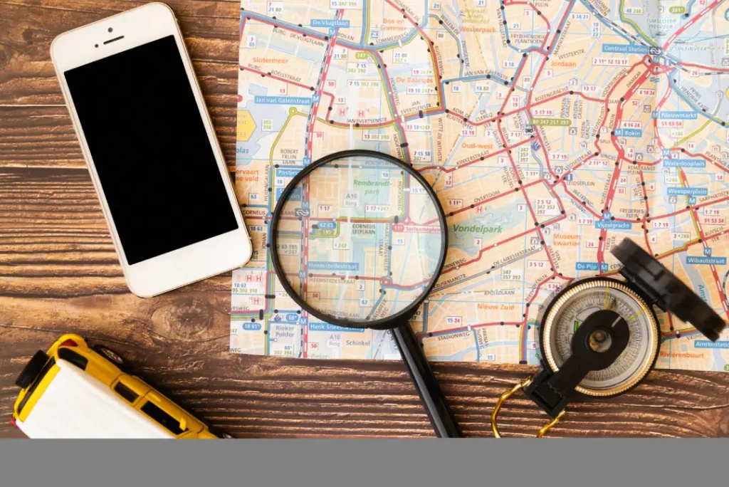 پیدا کردن مسیر بدون استفاده از چی پی اس