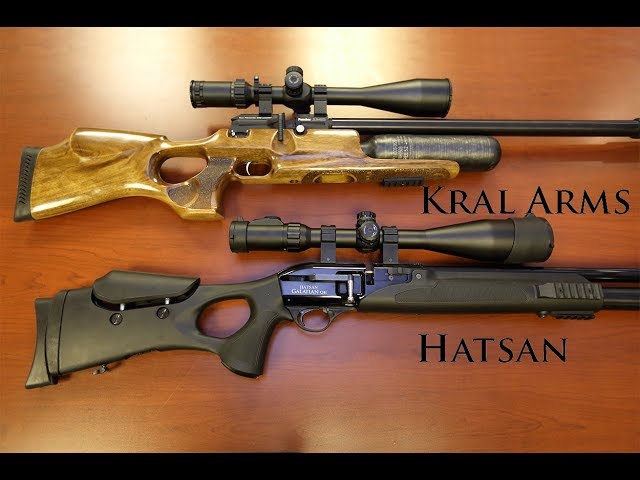 مقایسه اسلحه های شرکت کرال آرمز و هاتسان