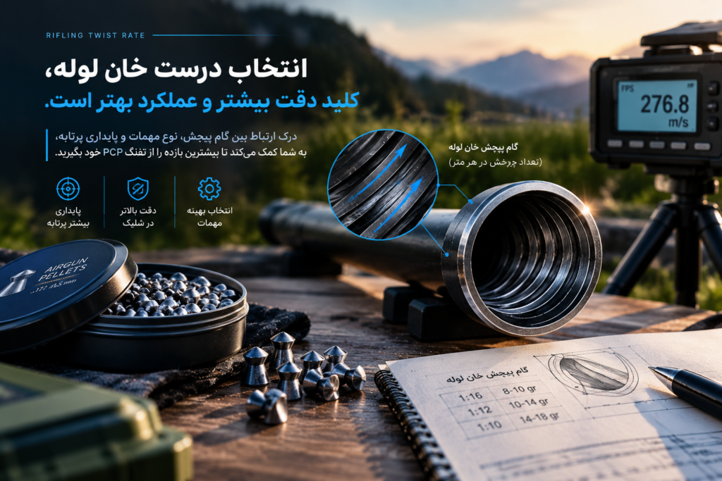 انتخاب درست خان لوله برای دقت بیشتر در تفنگ